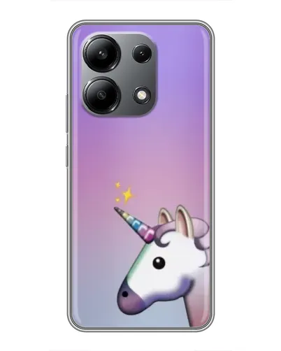 Чехол для Xiaomi Redmi Note 13 (4G) с картинкой «Единорог градиент»