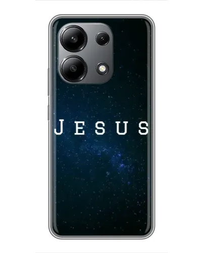 Чехол для Xiaomi Redmi Note 13 (4G) с картинкой «Звездное небо Jesus»