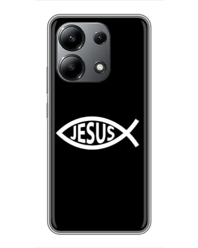 Чехол для Xiaomi Redmi Note 13 (4G) с картинкой «Классический Jesus»