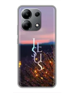 Чехол для Xiaomi Redmi Note 13 (4G) с картинкой «Свет Божий ночью»