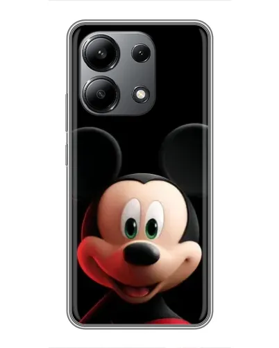 Чехол для Xiaomi Redmi Note 13 (4G) с картинкой «Улыбающийся Микки Маус»