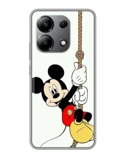 Чехол для Xiaomi Redmi Note 13 (4G) с картинкой «Mickey на канате» Чехол для Xiaomi Redmi Note 13 (4G) с картинкой «Mickey на канате»