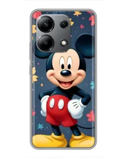 Чехол для Xiaomi Redmi Note 13 (4G) с картинкой «Осенний Mickey Mouse»