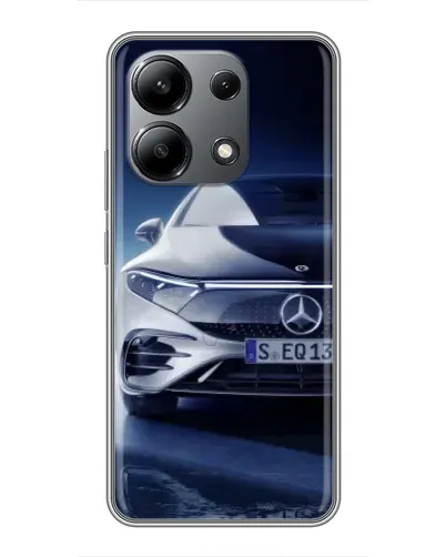 Чехол для Xiaomi Redmi Note 13 (4G) с картинкой «Mercedes EQ — будущее»