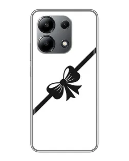 Чехол для Xiaomi Redmi Note 13 (4G) с картинкой «Диагональный бант»