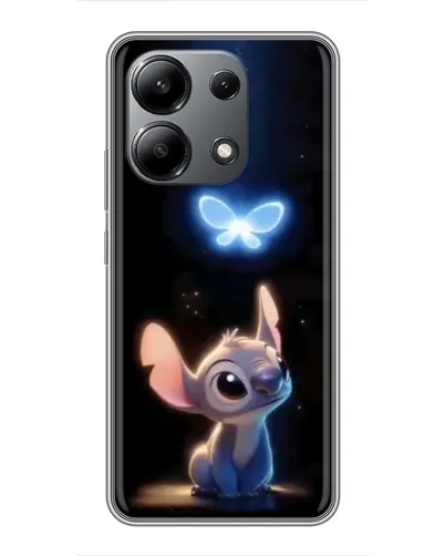Чехол для Xiaomi Redmi Note 13 (4G) с картинкой «Сияющий Стич»