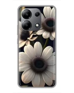 Чохол для Xiaomi Redmi Note 13 (4G) з картинкою «Білі маргаритки макро»