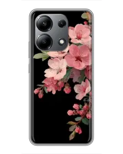 Чохол для Xiaomi Redmi Note 13 (4G) з картинкою «Рожева гілка сакури»