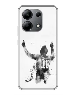 Чехол для Xiaomi Redmi Note 13 (4G) с картинкой «Messi ART» Чехол для Xiaomi Redmi Note 13 (4G) с картинкой «Messi ART»