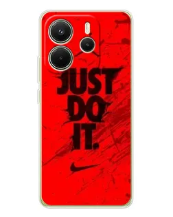 Чехол для Xiaomi Redmi Note 14 4G (Global) с картинкой «Nike Just Do It» Чехол для Xiaomi Redmi Note 14 4G (Global) с картинкой «Nike Just Do It»