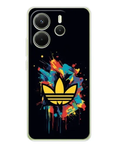 Чехол для Xiaomi Redmi Note 14 4G (Global) с картинкой «Adidas Splash»