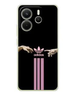 Чехол для Xiaomi Redmi Note 14 4G (Global) с картинкой «Adidas Hands»