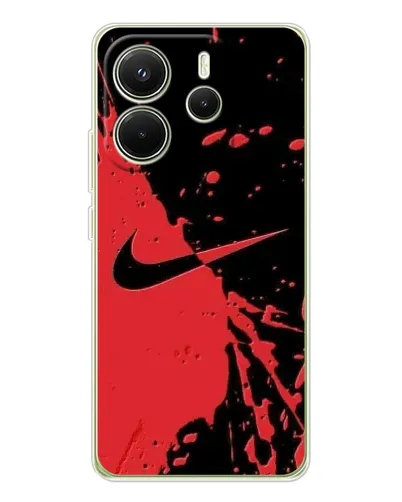 Чехол для Xiaomi Redmi Note 14 4G (Global) с картинкой «Красные брызги Nike» Чехол для Xiaomi Redmi Note 14 4G (Global) с картинкой «Красные брызги Nike»