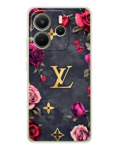 Чехол для Xiaomi Redmi Note 14 4G (Global) с картинкой «Цветочный Louis Vuitton» Чехол для Xiaomi Redmi Note 14 4G (Global) с картинкой «Цветочный Louis Vuitton»