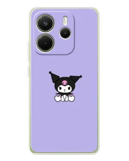 Чехол для Xiaomi Redmi Note 14 4G (Global) с картинкой «Kuromi — фиолетовый минимализм» Чехол для Xiaomi Redmi Note 14 4G (Global) с картинкой «Kuromi — фиолетовый минимализм»