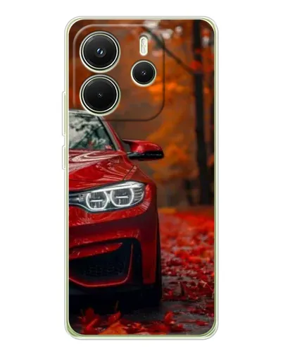 Чехол для Xiaomi Redmi Note 14 4G (Global) с картинкой «Осенняя BMW M4»