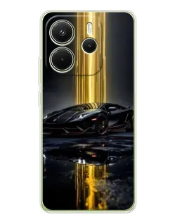 Чехол для Xiaomi Redmi Note 14 4G (Global) с картинкой «Ночной Lamborghini драйв» Чехол для Xiaomi Redmi Note 14 4G (Global) с картинкой «Ночной Lamborghini драйв»