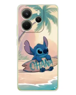 Чехол для Xiaomi Redmi Note 14 4G (Global) с картинкой «Стич на серфе» Чехол для Xiaomi Redmi Note 14 4G (Global) с картинкой «Стич на серфе»