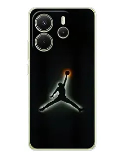 Чохол для Xiaomi Redmi Note 14 4G (EU) з картинкою «Jordan Gradient Logo» Чохол для Xiaomi Redmi Note 14 4G (EU) з картинкою «Jordan Gradient Logo»
