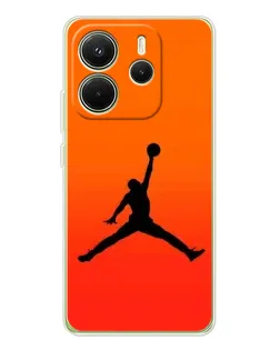 Чохол для Xiaomi Redmi Note 14 4G (EU) з картинкою «Jordan Sunset»