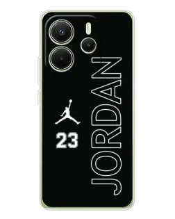 Чохол для Xiaomi Redmi Note 14 4G (EU) з картинкою «Jordan Vertical»