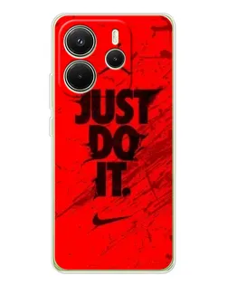 Чохол для Xiaomi Redmi Note 14 4G (EU) з картинкою «Nike Just Do It»