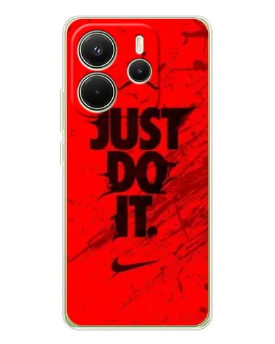 Чохол для Xiaomi Redmi Note 14 4G (EU) з картинкою «Nike Just Do It»