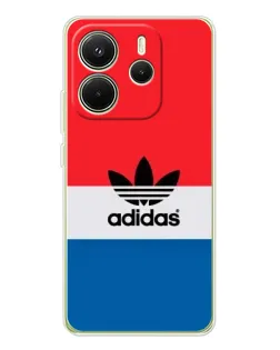 Чохол для Xiaomi Redmi Note 14 4G (EU) з картинкою «Ретро блоки Adidas»