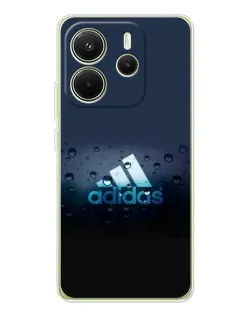 Чохол для Xiaomi Redmi Note 14 4G (EU) з картинкою «Adidas Water Drops»
