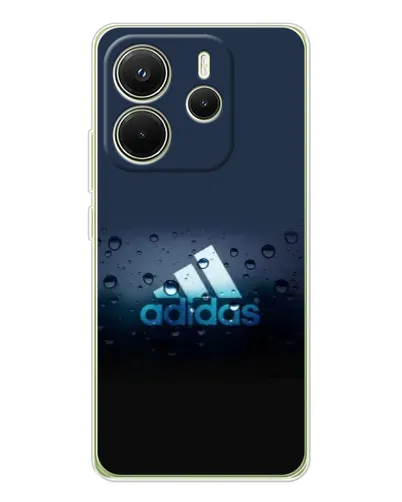 Чохол для Xiaomi Redmi Note 14 4G (EU) з картинкою «Adidas Water Drops»
