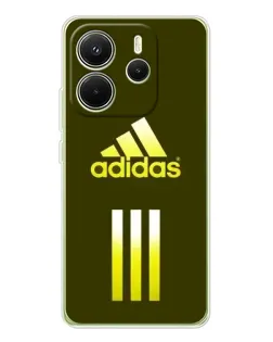 Чохол для Xiaomi Redmi Note 14 4G (EU) з картинкою «Оливковий градієнт Adidas»