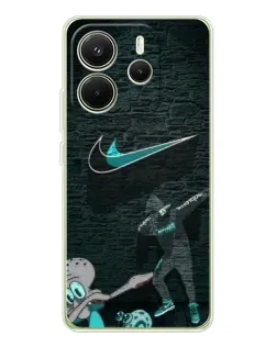 Чохол для Xiaomi Redmi Note 14 4G (EU) з картинкою «Спортивний арт Nike» Чохол для Xiaomi Redmi Note 14 4G (EU) з картинкою «Спортивний арт Nike»