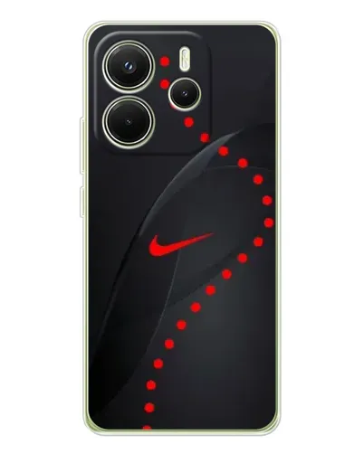 Чехол для Xiaomi Redmi Note 14 4G (EU) с картинкой «Абстрактный дизайн Nike»