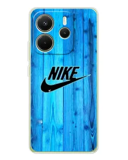 Чехол для Xiaomi Redmi Note 14 4G (EU) с картинкой «Голубое дерево Nike»