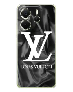 Чехол для Xiaomi Redmi Note 14 4G (EU) с картинкой «Шелковый Louis Vuitton»