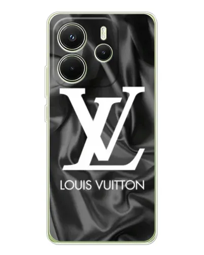 Чехол для Xiaomi Redmi Note 14 4G (EU) с картинкой «Шелковый Louis Vuitton»