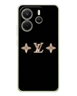 Чехол для Xiaomi Redmi Note 14 4G (EU) с картинкой «Louis Vuitton — минимализм»