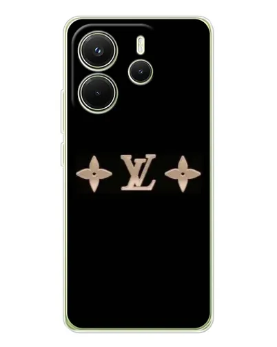 Чехол для Xiaomi Redmi Note 14 4G (EU) с картинкой «Louis Vuitton — минимализм»