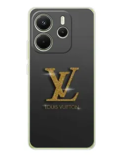 Чехол для Xiaomi Redmi Note 14 4G (EU) с картинкой «Градиент Louis Vuitton»