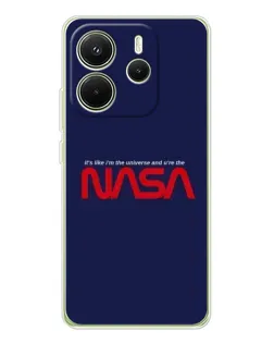 Чехол для Xiaomi Redmi Note 14 4G (EU) с картинкой «NASA — глубокий космос»