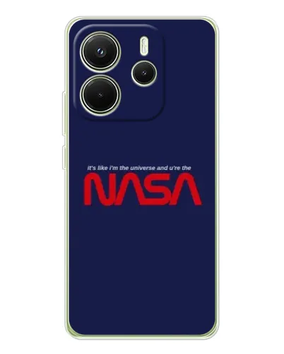 Чехол для Xiaomi Redmi Note 14 4G (EU) с картинкой «NASA — глубокий космос»