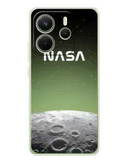 Чехол для Xiaomi Redmi Note 14 4G (EU) с картинкой «NASA — лунный градиент»