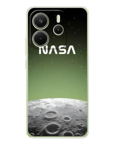 Чехол для Xiaomi Redmi Note 14 4G (EU) с картинкой «NASA — лунный градиент»