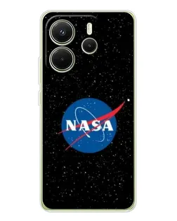 Чехол для Xiaomi Redmi Note 14 4G (EU) с картинкой «NASA — звездное небо»