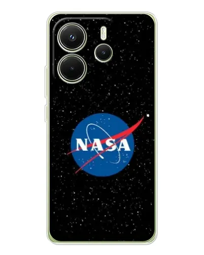 Чехол для Xiaomi Redmi Note 14 4G (EU) с картинкой «NASA — звездное небо»