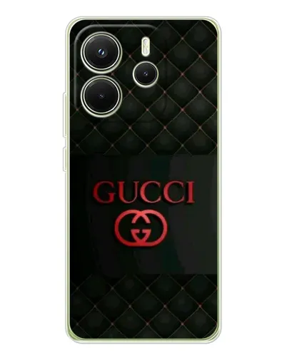 Чохол для Xiaomi Redmi Note 14 4G (EU) з картинкою «Gucci — стьобаний чорний» Чохол для Xiaomi Redmi Note 14 4G (EU) з картинкою «Gucci — стьобаний чорний»