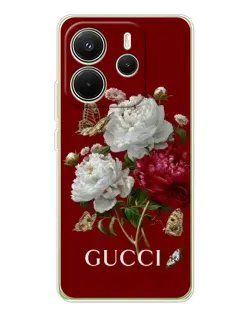 Чохол для Xiaomi Redmi Note 14 4G (EU) з картинкою «Gucci — сад»