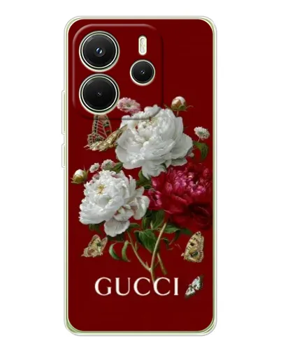 Чохол для Xiaomi Redmi Note 14 4G (EU) з картинкою «Gucci — сад» Чохол для Xiaomi Redmi Note 14 4G (EU) з картинкою «Gucci — сад»