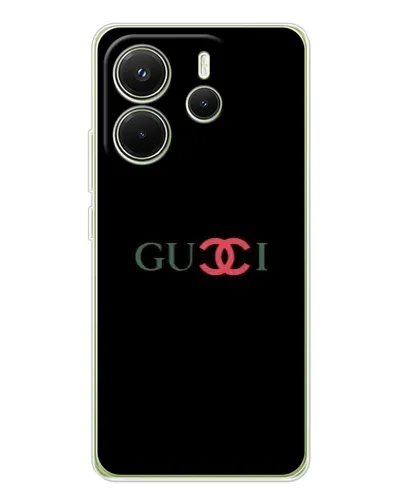 Чохол для Xiaomi Redmi Note 14 4G (EU) з картинкою «Gucci — червоний градієнт» Чохол для Xiaomi Redmi Note 14 4G (EU) з картинкою «Gucci — червоний градієнт»