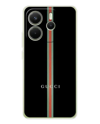 Чехол для Xiaomi Redmi Note 14 4G (EU) с картинкой «Gucci — строгая линия» Чехол для Xiaomi Redmi Note 14 4G (EU) с картинкой «Gucci — строгая линия»